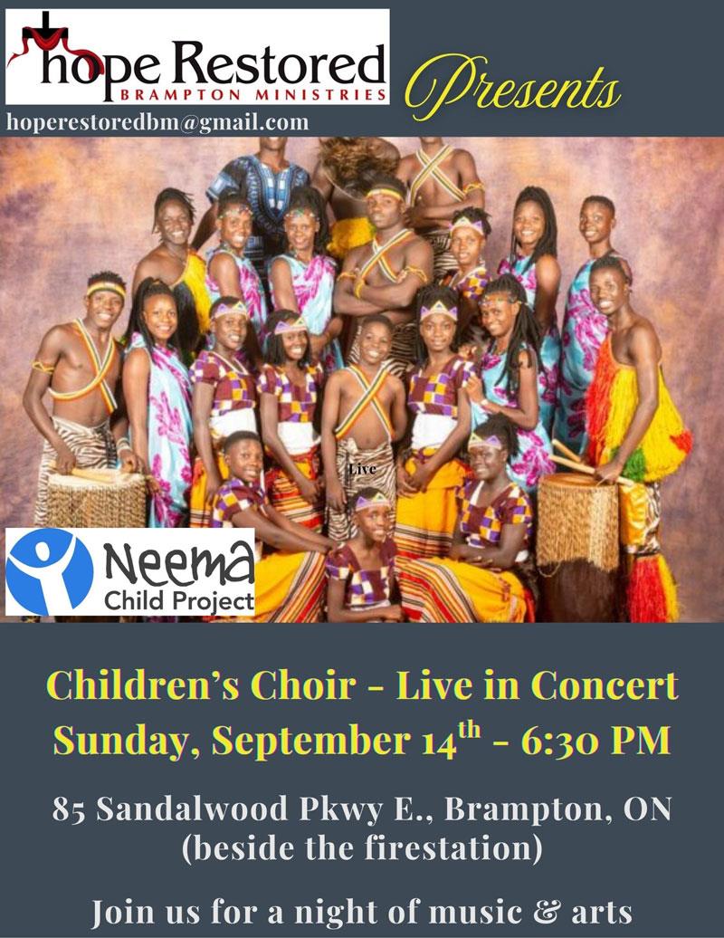 Neema Child Project Concert