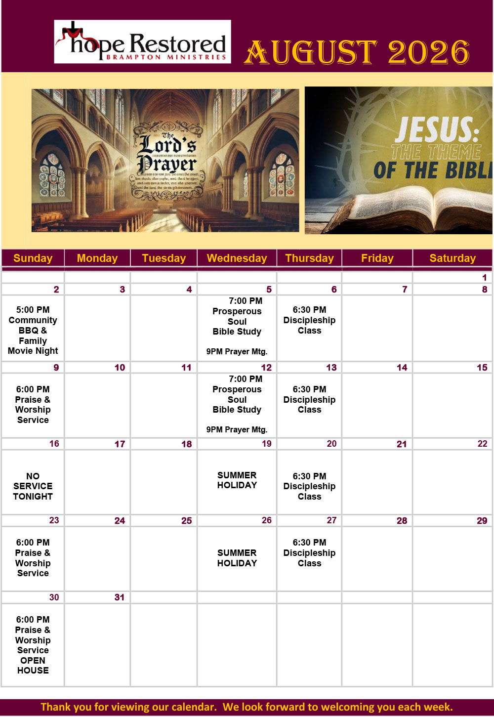 calendar